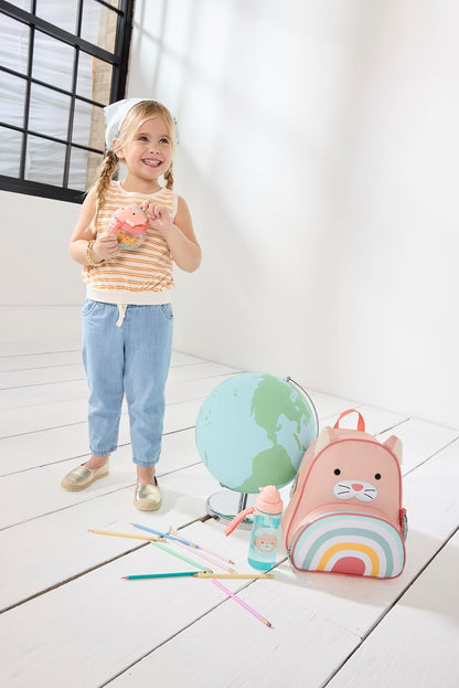 Vaso para Snacks Skip Hop Zoo Cat 9Q337010 - Contenedor con Tapa y Agarre Antiderrames