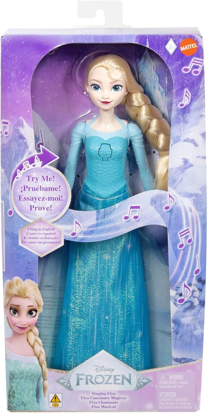 Muñeca Disney Frozen Elsa con Luces Mágicas y Sonidos – Mattel JDX44