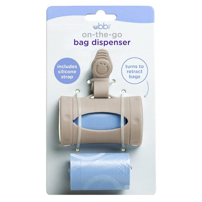 Dispensador de Bolsas Taupe Ubbi 10204
