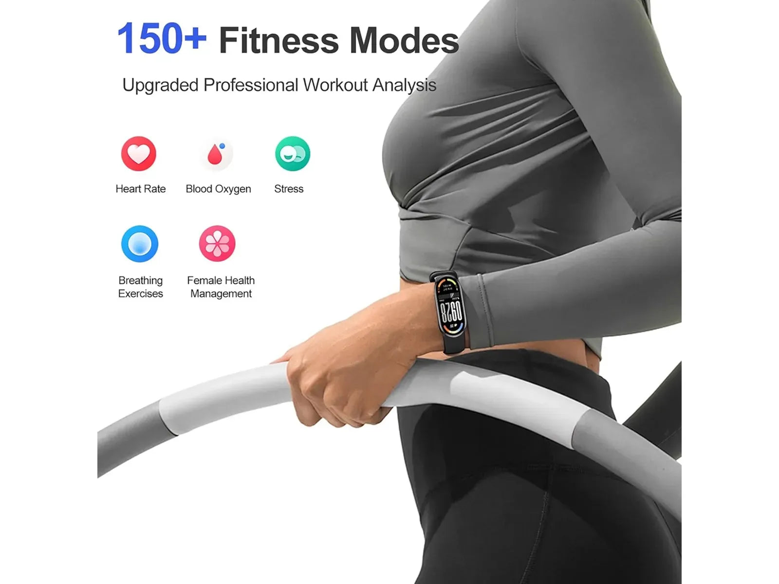Xiaomi Smart Band 10 – Pantalla AMOLED 1.72" y 21 Días de Batería