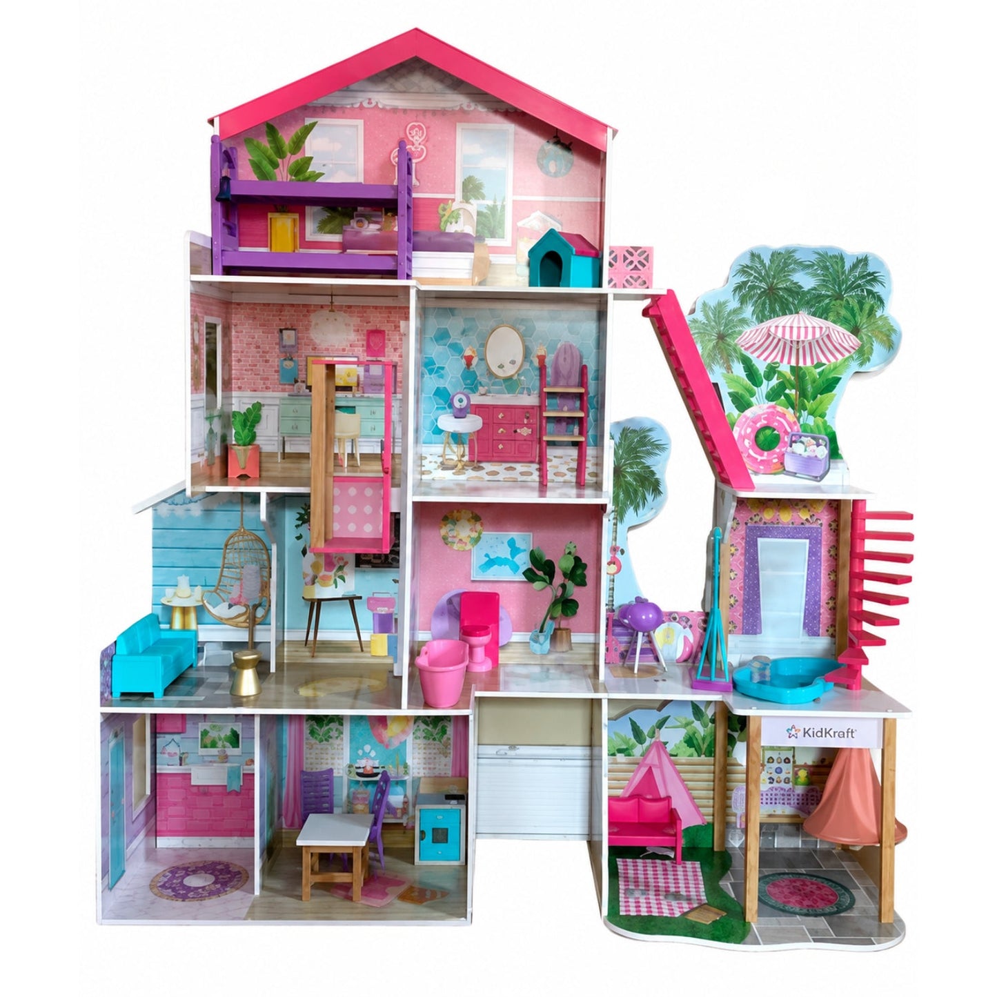 Juguete Casita Grande Azul JGTE CL3024-1