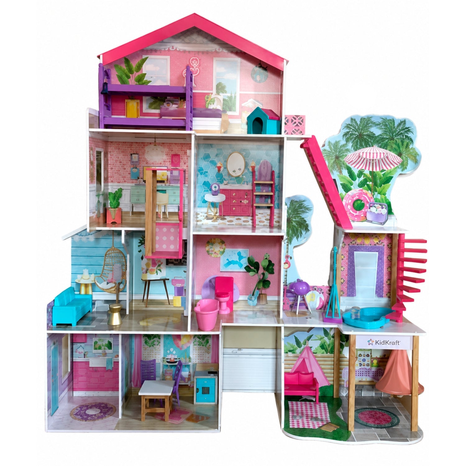 Juguete Casita Grande Azul JGTE CL3024-1