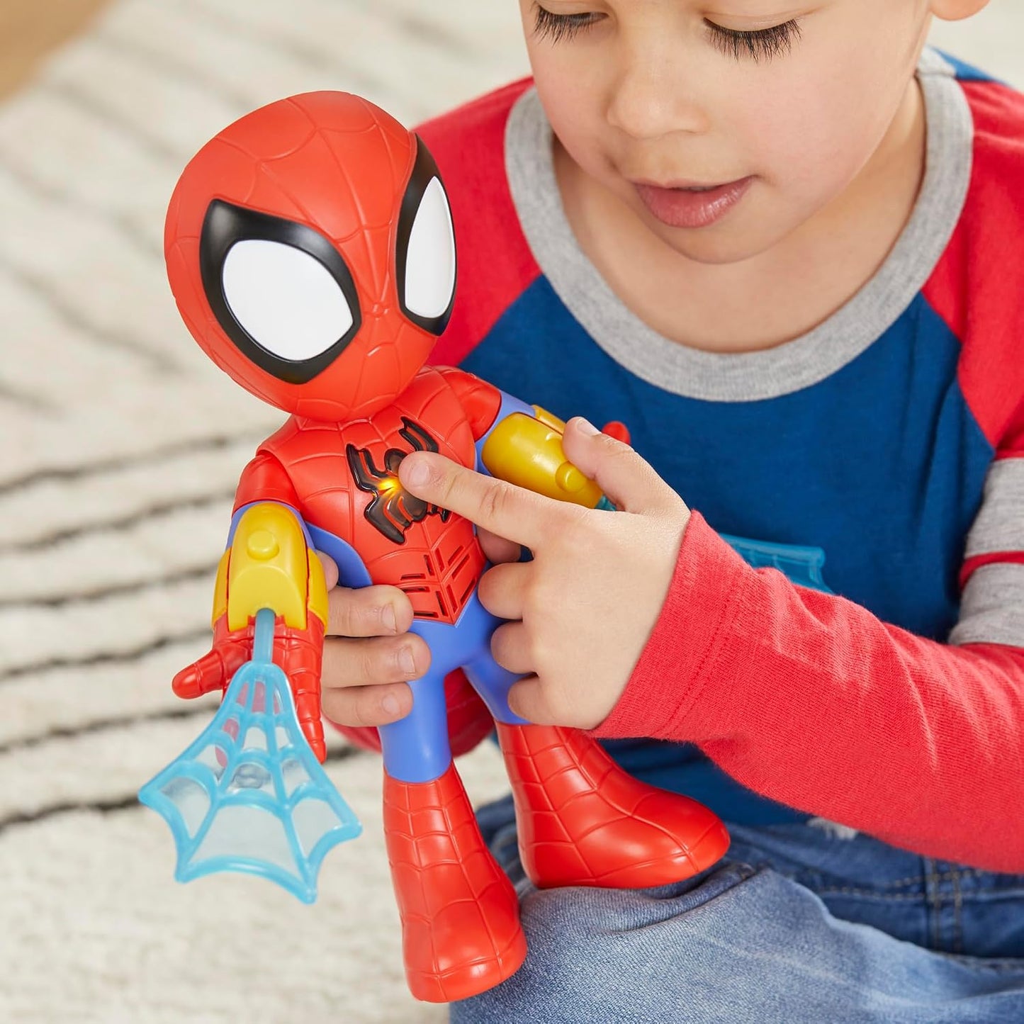 SPIDEY AF FIGURA ELECTRICA SUIT UP