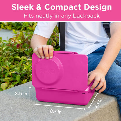Lonchera Térmica Bento OmieBox Up Pop Rosa OMUP14