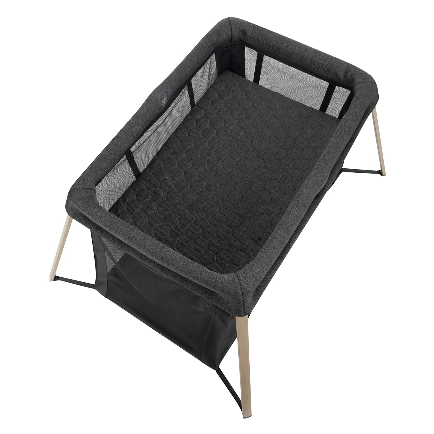 Corral MAXI COSI gris superior, diseño moderno y funcional para bebés