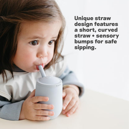EZPZ Mini Cup + Straw Training System Coral PKSTC004