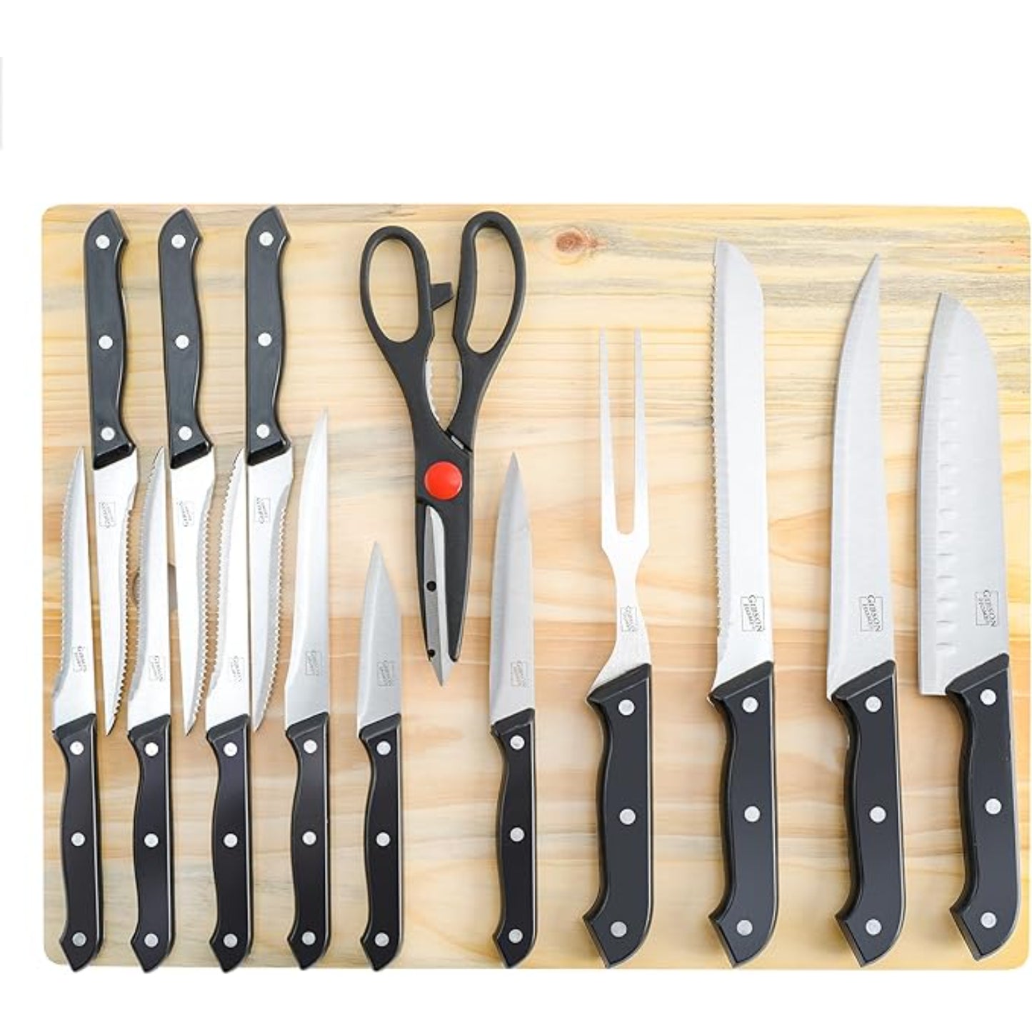 Set de Cuchillos Wildcraft de Acero Inoxidable - 10 Piezas