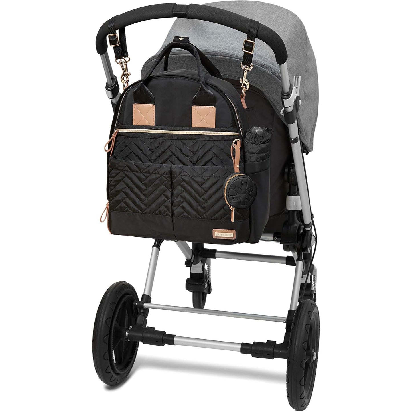 SET DE MOCHILA SUITE 6 PIEZAS NEGRO