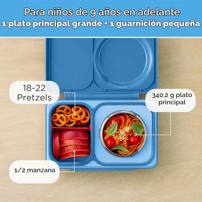 Lonchera OmieBoxUP Azul Cósmico - Lonchera Térmica Premium OMUP05