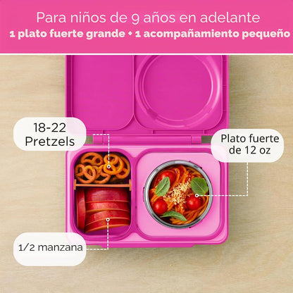 Lonchera Térmica Bento OmieBox Up Pop Rosa OMUP14