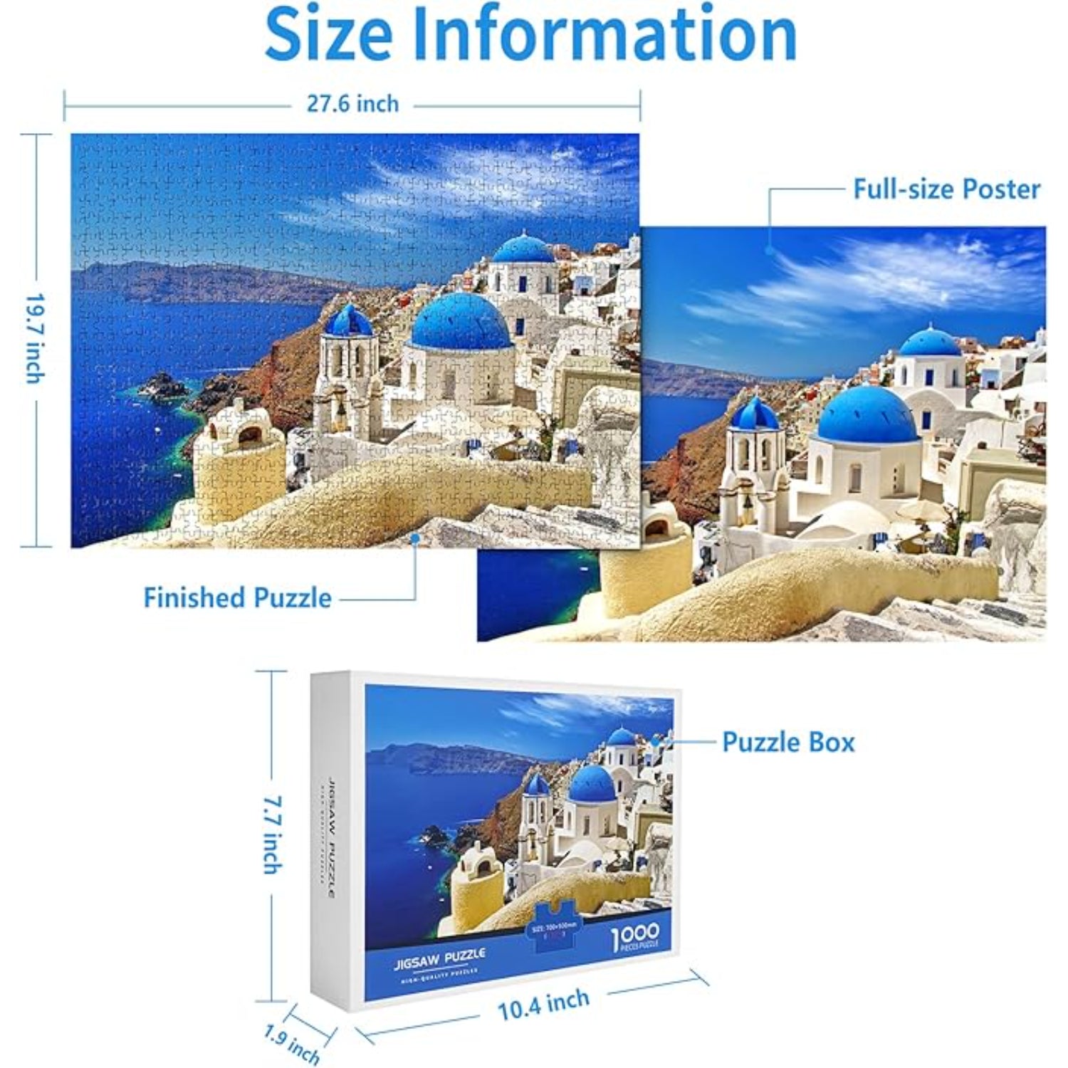 ROMPECABEZAS 1000PZAS ESTILO AEGEAN