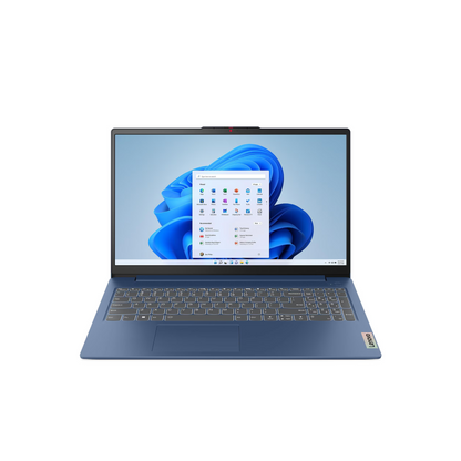 Laptop Lenovo IdeaPad Slim 3 15AMN8 AMD Ryzen 5 7520U 16GB RAM 512GB SSD 15.6" FHD Abyss Blue
