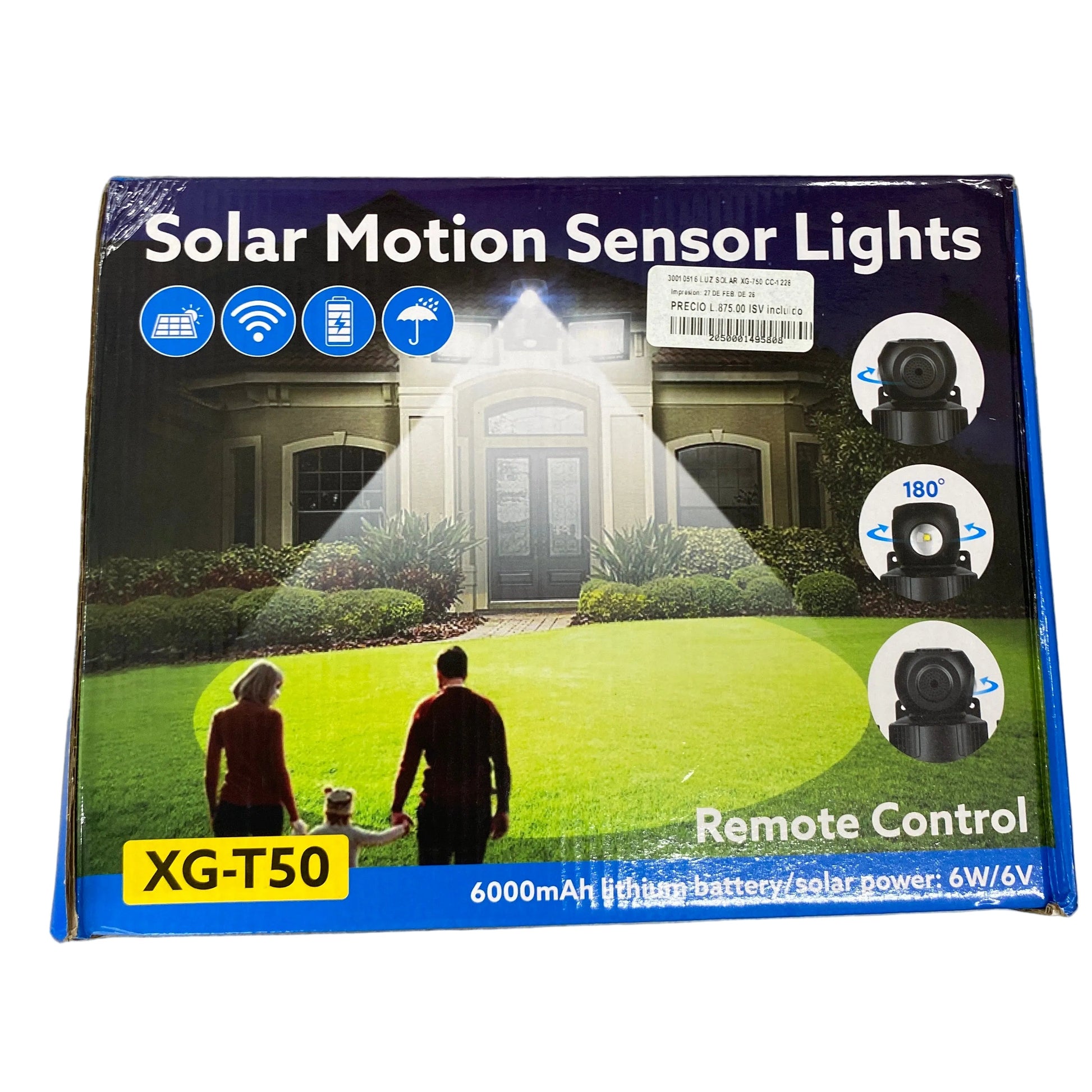 LUZ SOLAR XG-750