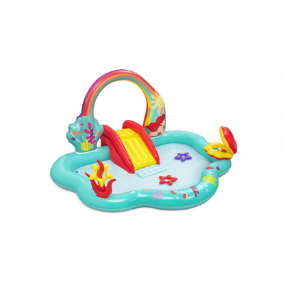 THE LITTLE MERMAID INFLATABLE PLAYSET 2.21X1.93X1.