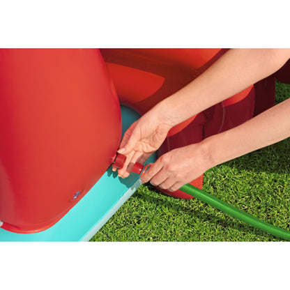 THE LITTLE MERMAID INFLATABLE PLAYSET 2.21X1.93X1.