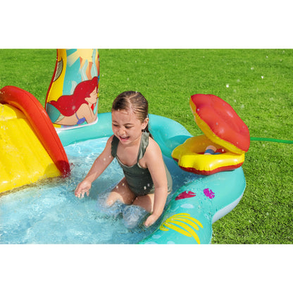 THE LITTLE MERMAID INFLATABLE PLAYSET 2.21X1.93X1.