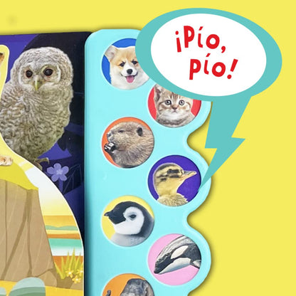 Libro Infantil Escucha: Sonidos Adorables Bebés Animales - Edición Interactiva con Sonido (9781646386628)
