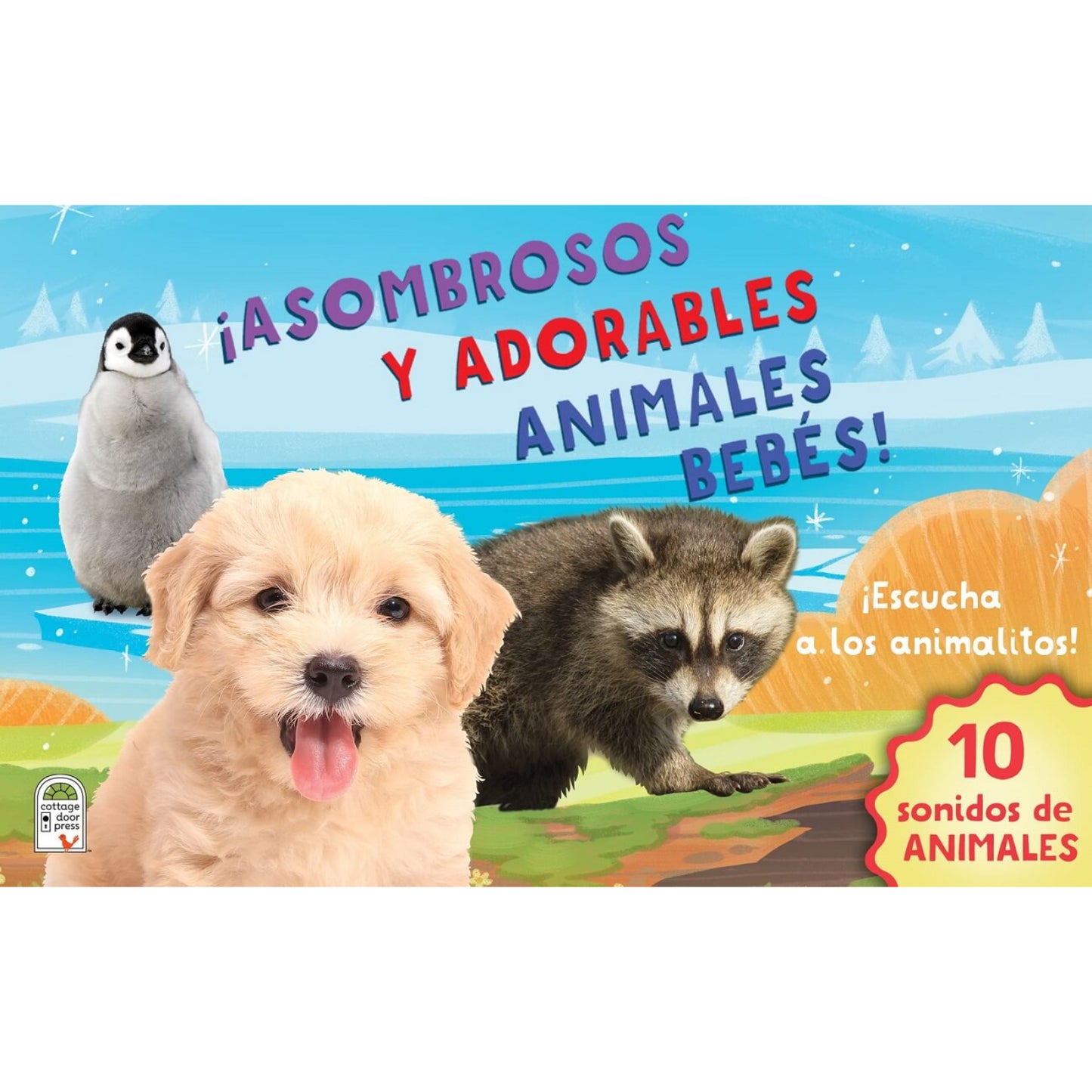 Libro Infantil Escucha: Sonidos Adorables Bebés Animales - Edición Interactiva con Sonido (9781646386628)