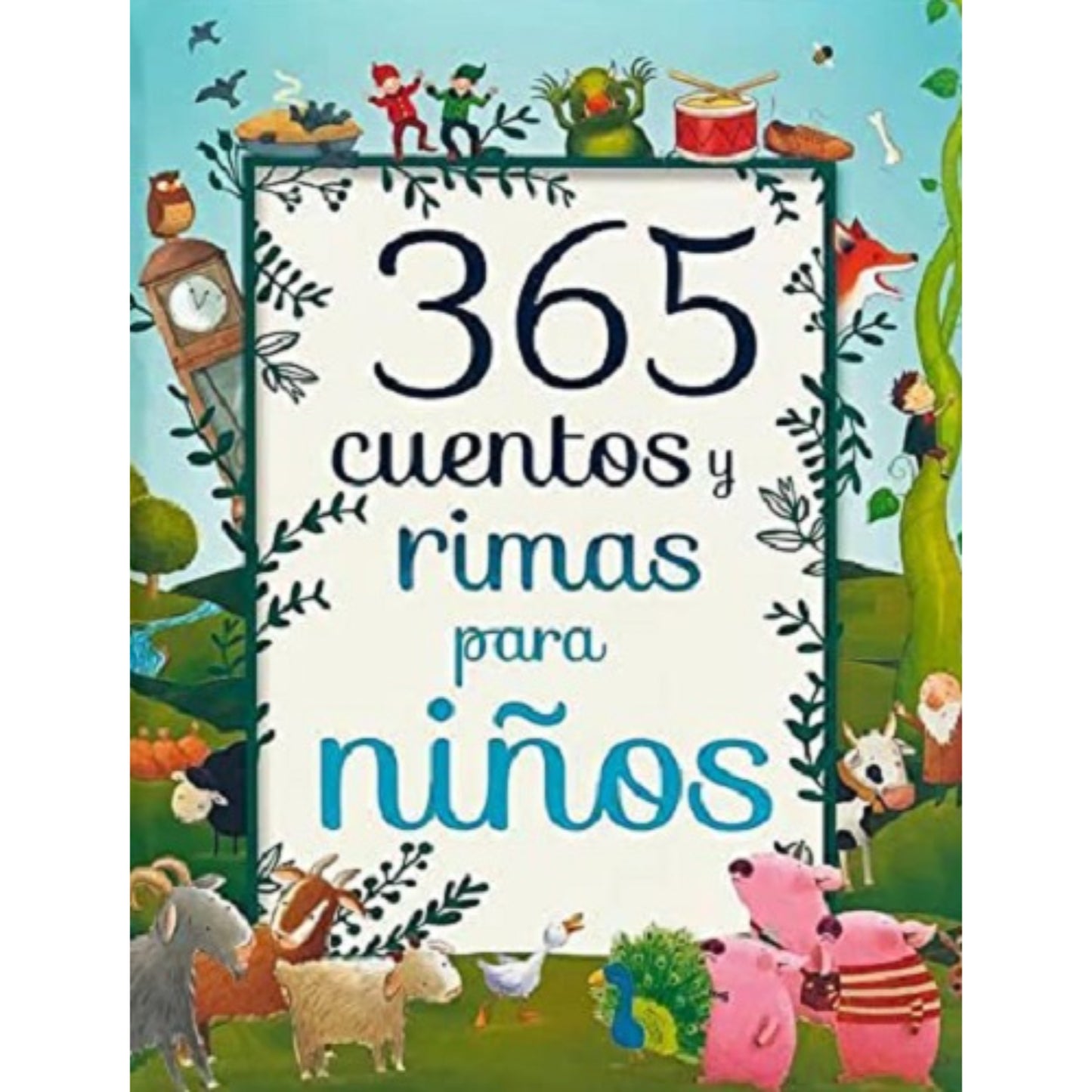 Libro Infantil 365 Cuentos y Rimas para Niños - Tesoro de Historias Diarias (9781680528848)