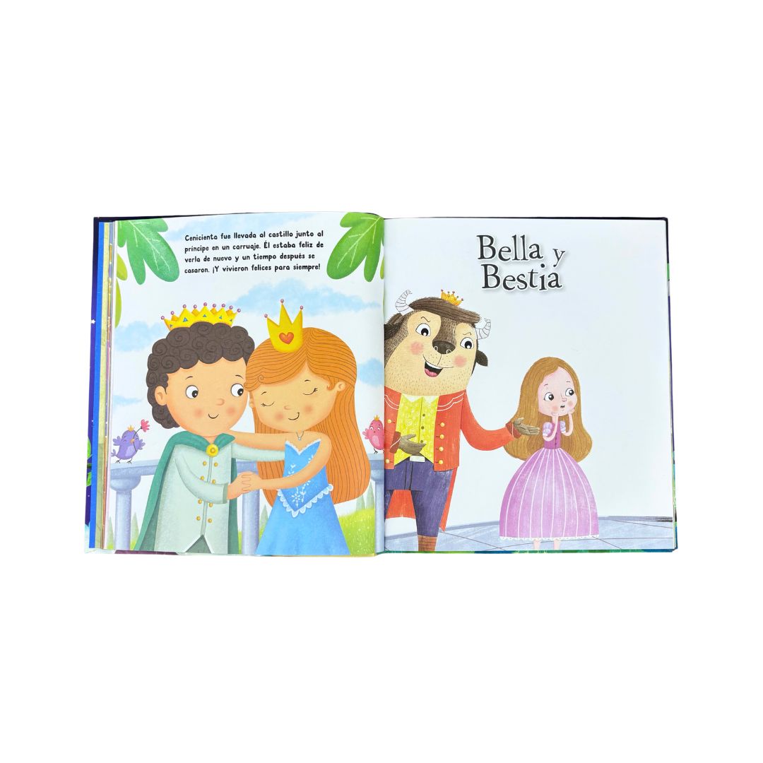 Libro Infantil Leer y Contar Cuentos Clásicos Vol. 1 - Iniciación a la Lectura y Números (9788411512824)