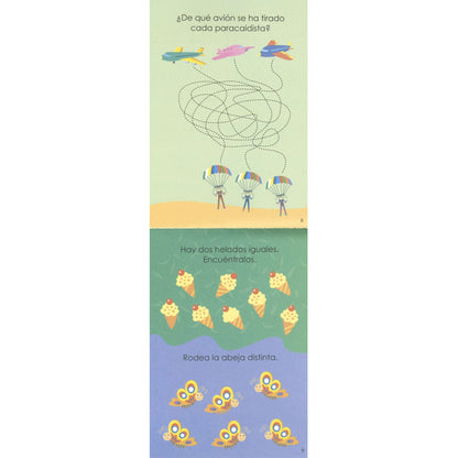 Libro Mi Bloc de Actividades 3 - Cuaderno de Juegos y Destrezas para Niños (9788467787436)