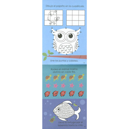 Libro Mi Bloc de Actividades 3 - Cuaderno de Juegos y Destrezas para Niños (9788467787436)