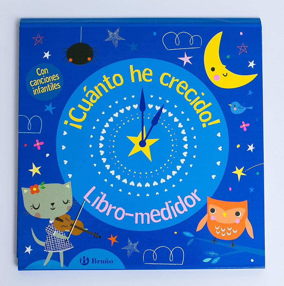 Libro Infantil ¡Cuánto he crecido! Libro Medidor de Altura con Pegatinas (9788469665459)