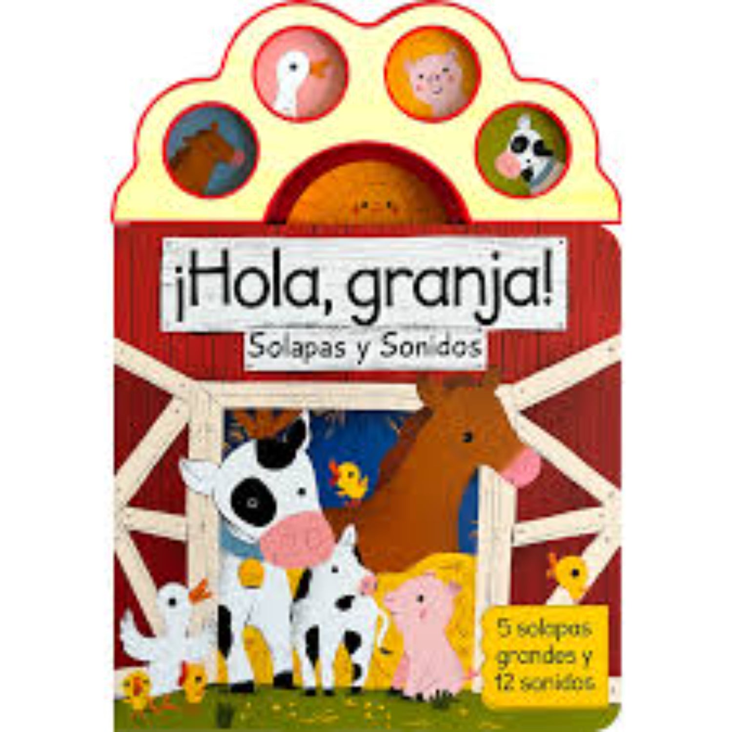 Libro Infantil Hola Granja - Lectura con Texturas y Aprendizaje Temprano (9798890190451)