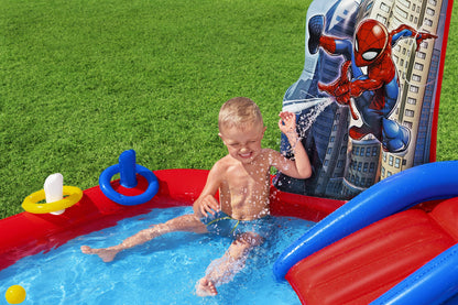 SPIDERMAN INFLATABLE PLAYSET 2.11X2.06X1.2