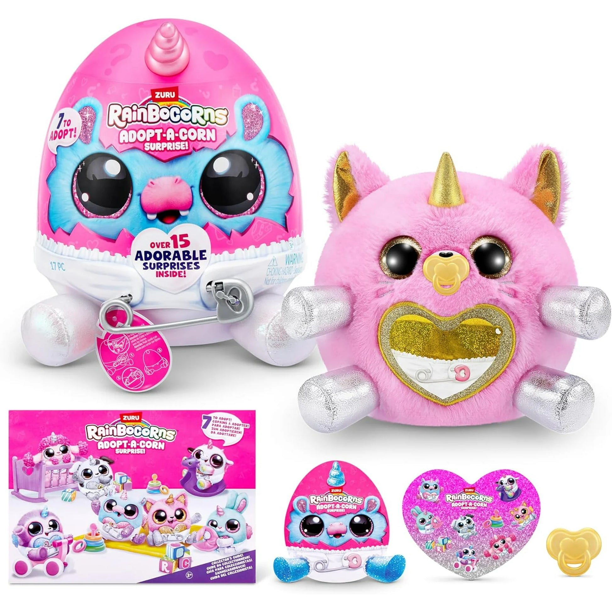 Rainbocorns Adopt-A-Corn Kitten Sorpresa con Peluche ZURU 92105G