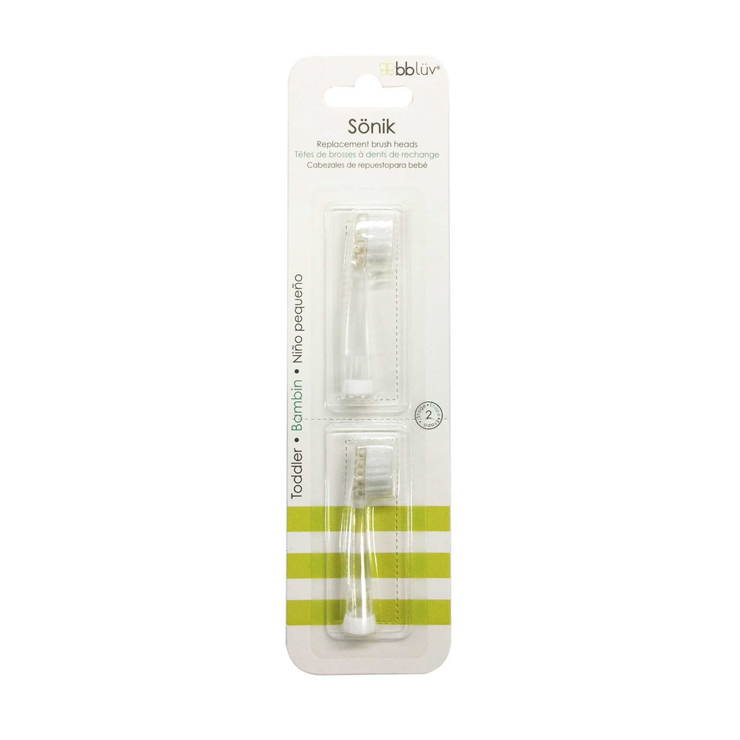 REPUESTO DE CEPILLO DE DIENTES 2PK INFANTIL