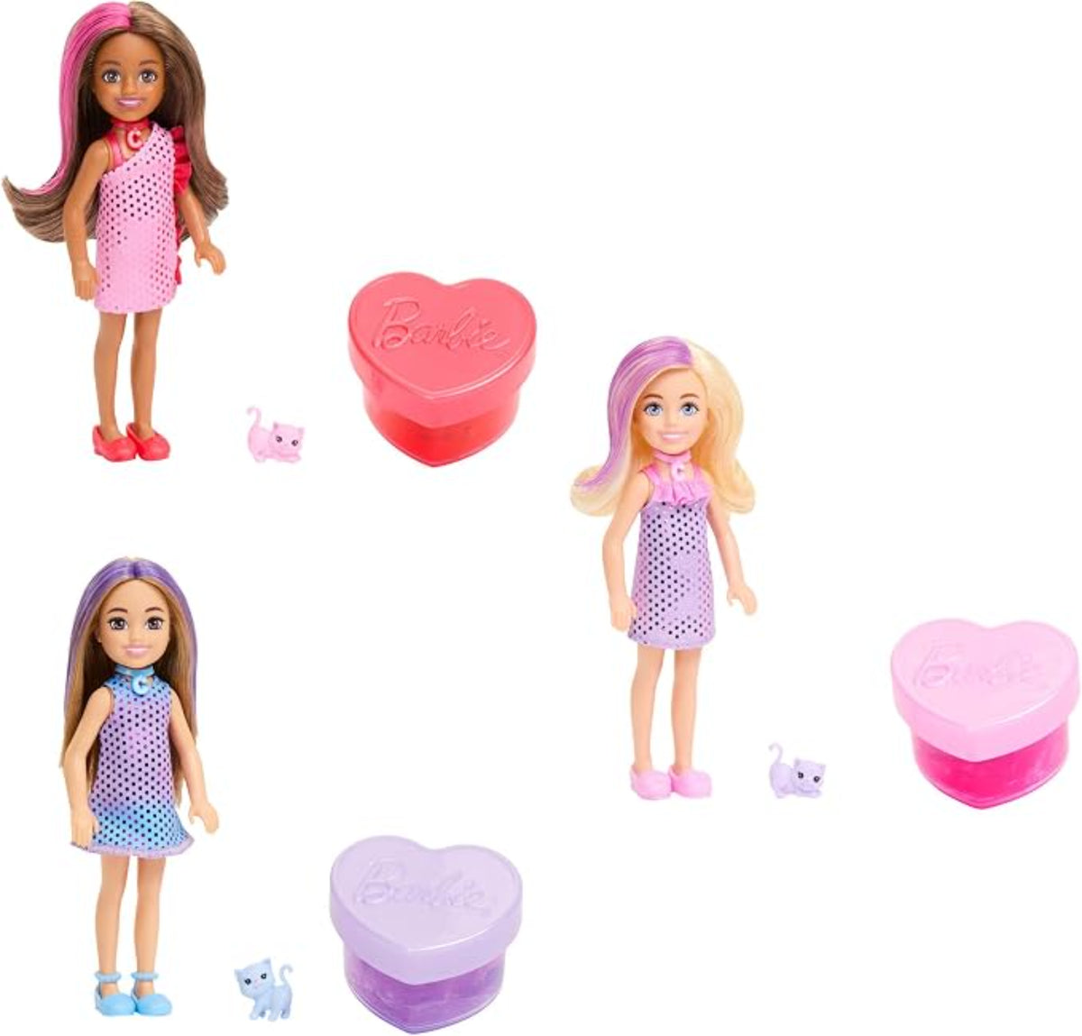 BARBIE CHELSEA FIESTA GLAMOUR SORPRESA