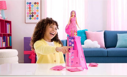 BARBIE PARTY UNBOXED RESBALADILLA