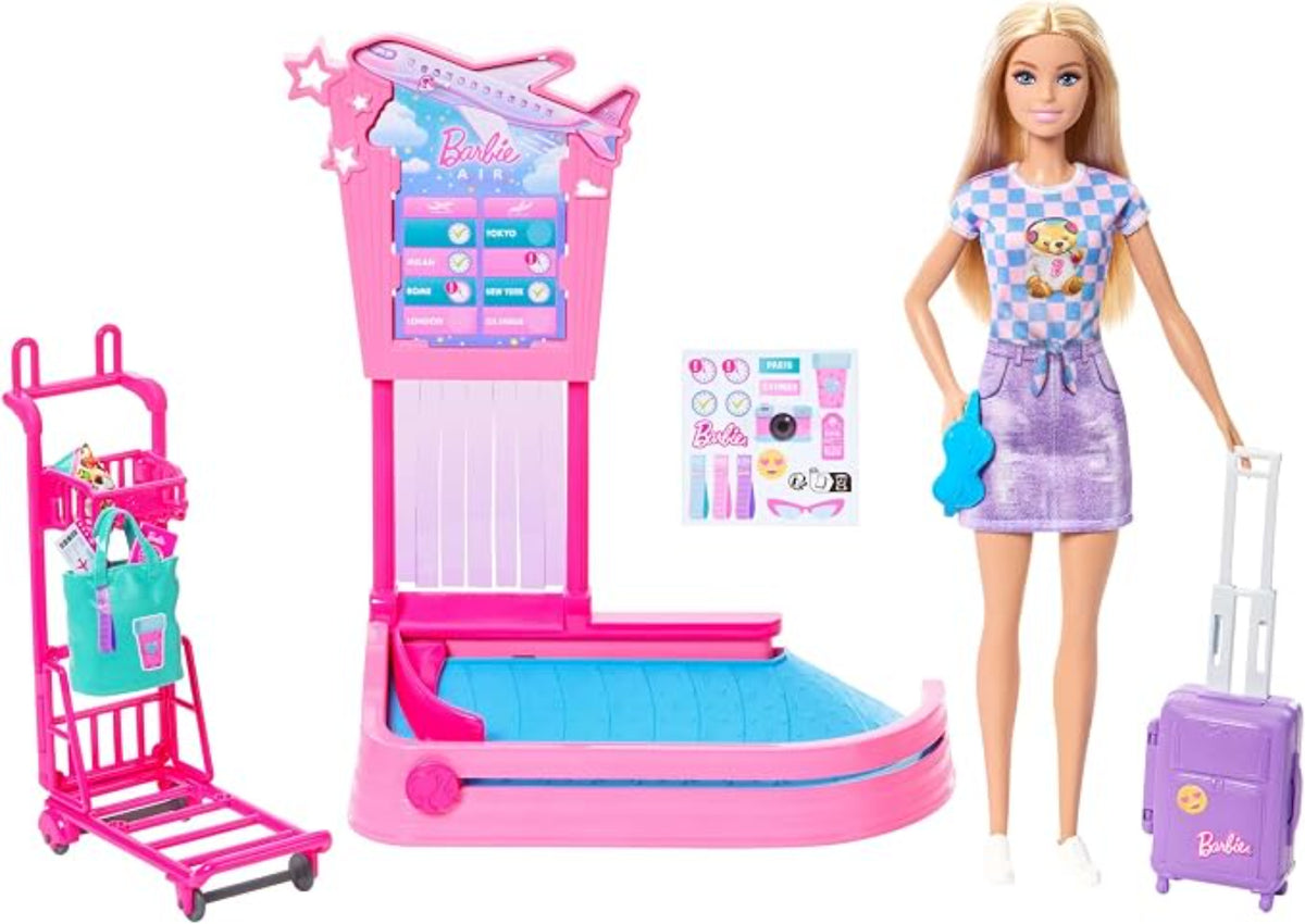BARBIE SET JGO MUECA AVENTURAS DVIAJE