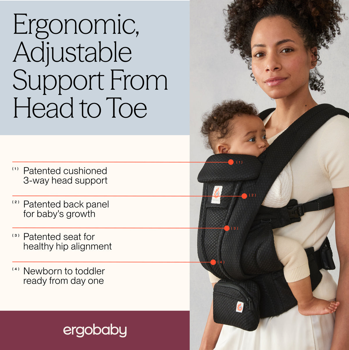 EB CARGADOR OMNI DLX ONYX NEGRO MESH