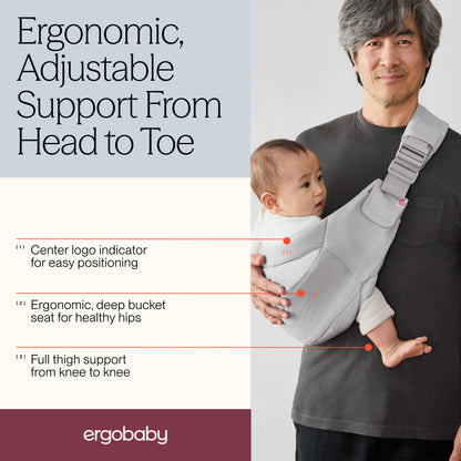 EB CARGADOR LATERAL UPSIE SLING GRIS