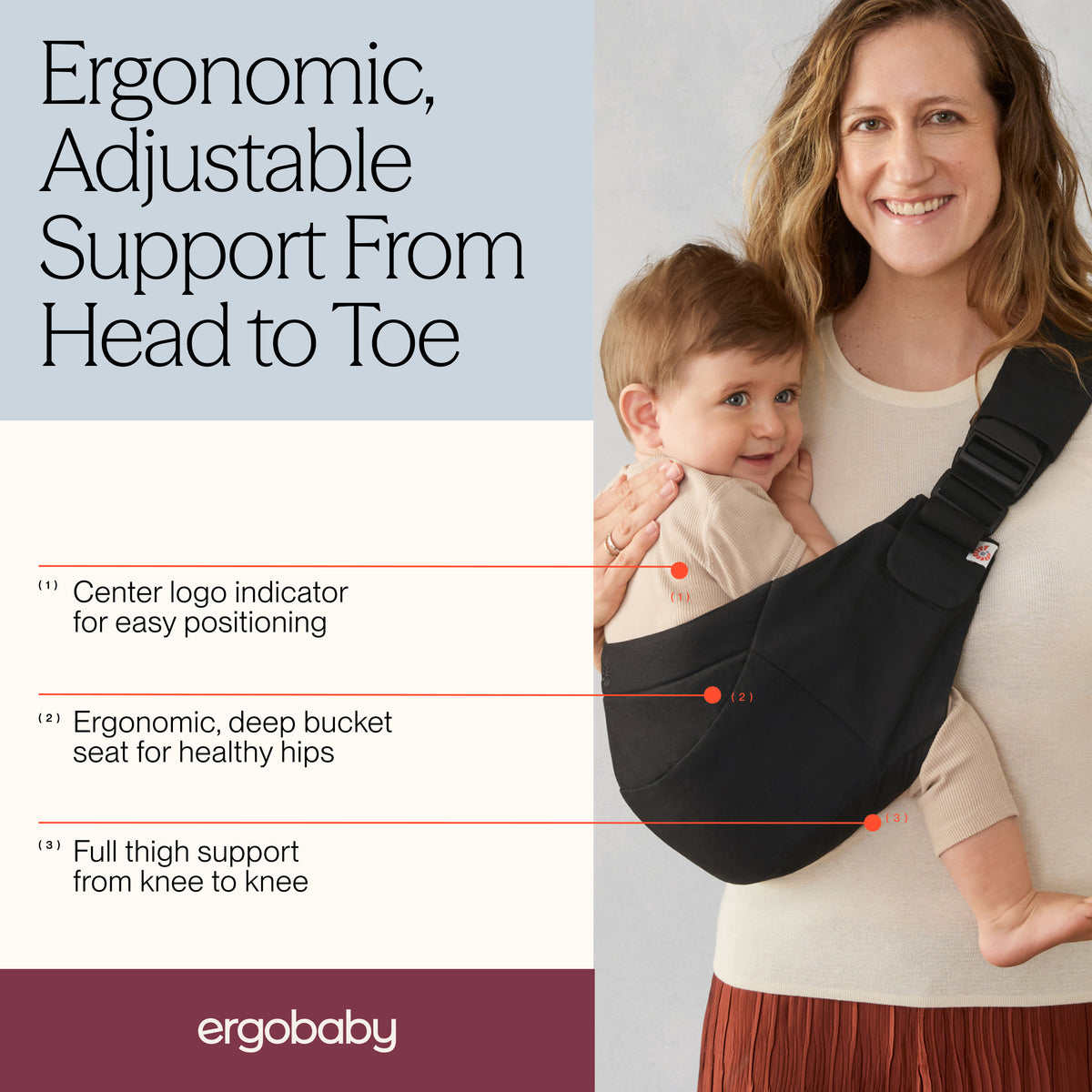 EB CARGADOR LATERAL UPSIE SLING NEGRO