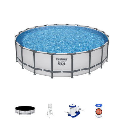 BESTWAY SET PISCINA METAL PRO MAX 20'x52