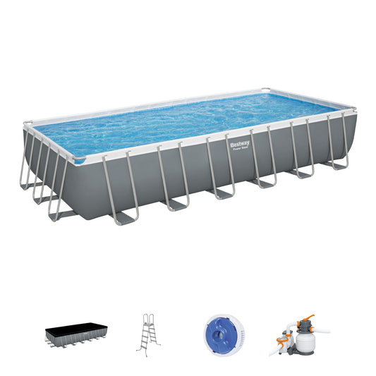 RIGID RECTANGUL POOL 7.32X3.66X1.32 