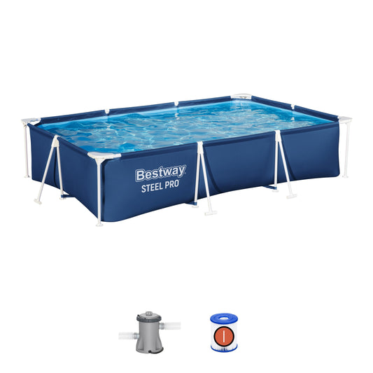 PISCINA TUBOS RECTANGULAR 3MX2.01MX66CM