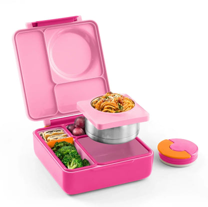 Lonchera Térmica Estilo Bento OmieBox Pixie Rosa 66FC14