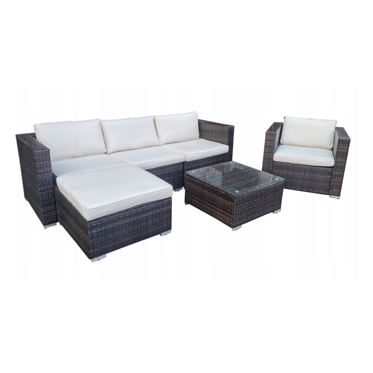 JGO DE PATIO SECC CON SOFA  MESA BLGR