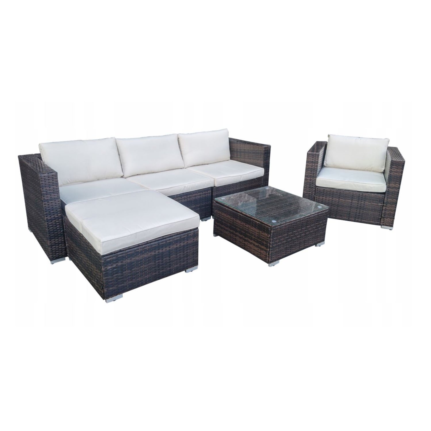 JGO DE PATIO SECC CON SOFA  MESA BLGR