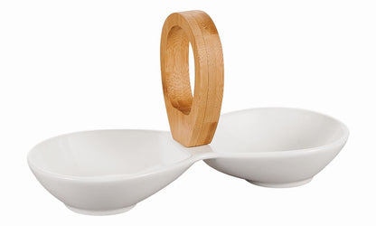Bowl para Aperitivos con Mango Blanco - HJ23924