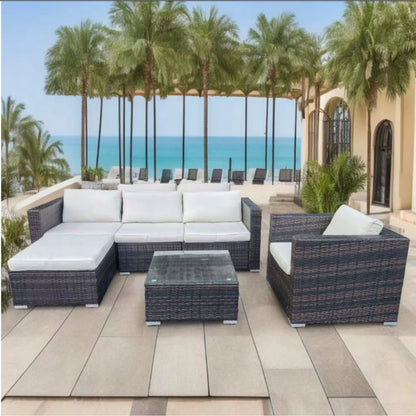 JGO DE PATIO SECC CON SOFA  MESA BLGR