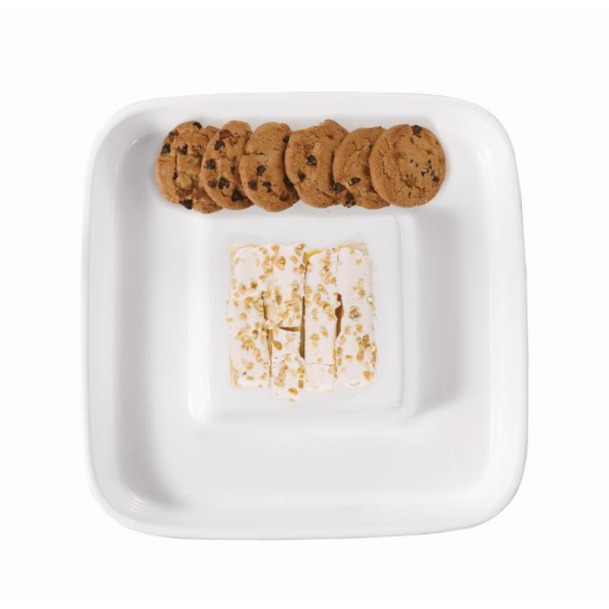 Bandeja para Aperitivos Blanca Premium | Minimalist Series HJ19628