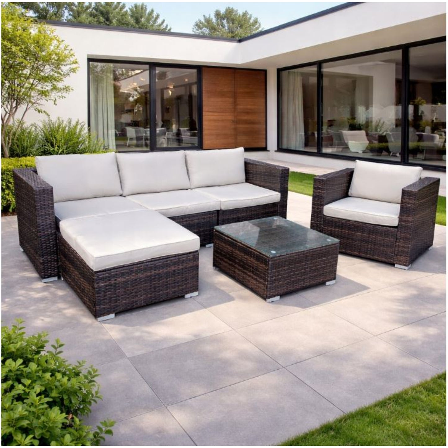 JGO DE PATIO SECC CON SOFA  MESA BLGR