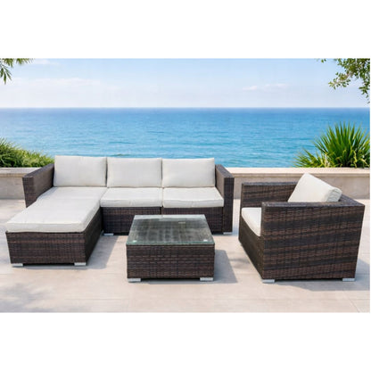 JGO DE PATIO SECC CON SOFA  MESA BLGR