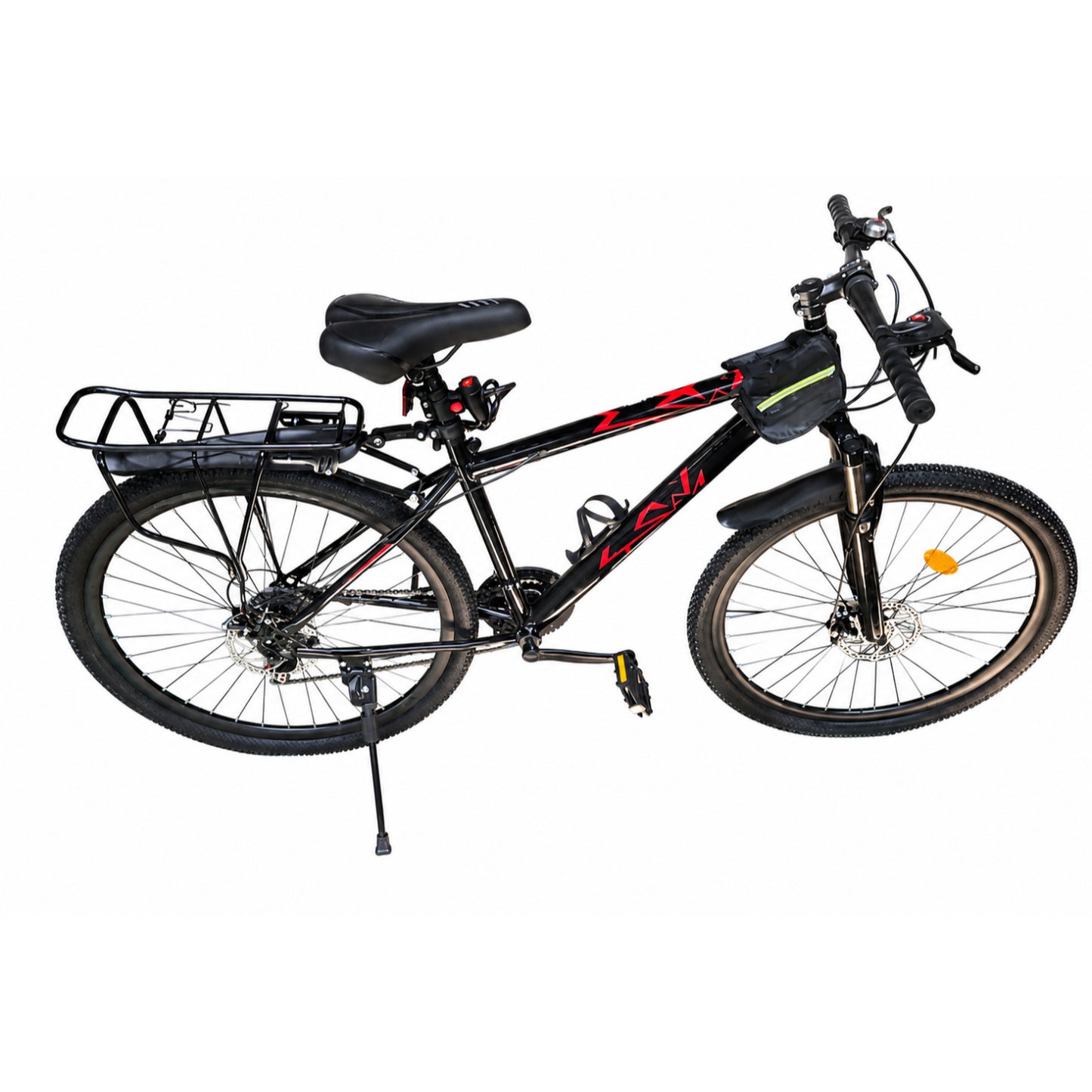 Bicicleta Aro 27.5 con Parrilla Negro