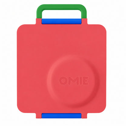 Lonchera OmieBox con Termo para Comida Caliente - Rojo Scooter